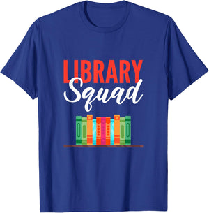 Librarian Group T-Shirt - T-Shirt | Royal