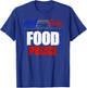 Food Police Humor Saying Quote Sarcastic Men Women T-Shirt - T-Shirt | Royal