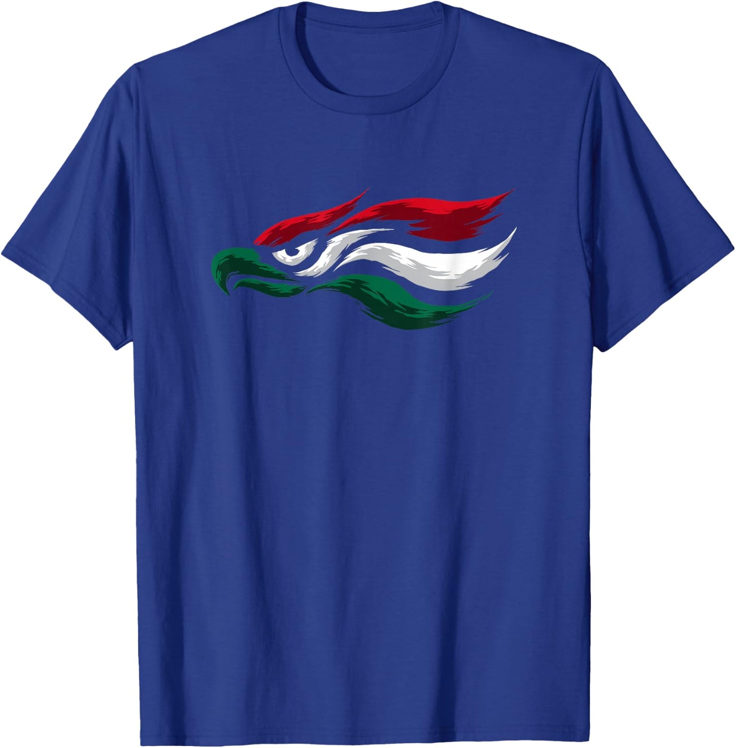 Mexican Eagle With Mexico Flag - Hecho En Mexico T-Shirt - T-Shirt | Royal