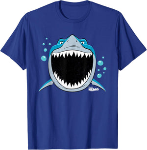 Disney PIXAR Finding Nemo Bruce JAWsome T-Shirt - T-Shirt | Royal