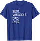 Whoodles Best Whoodle Dad Ever T-Shirt - T-Shirt | Royal