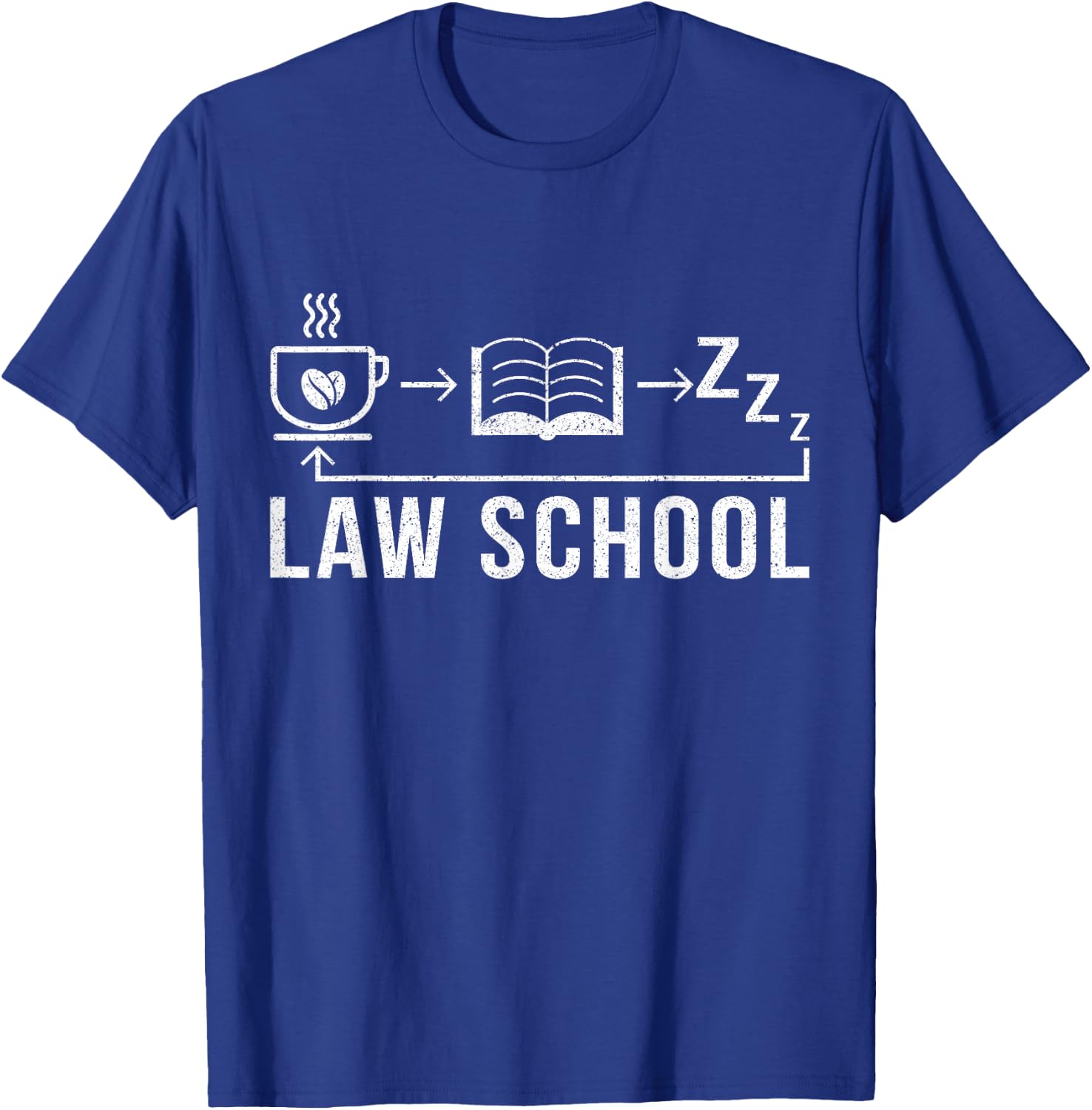 A Law School Student Lawyer Gift T-Shirt - T-Shirt | Royal