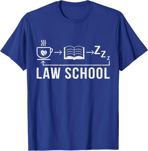 A Law School Student Lawyer Gift T-Shirt - T-Shirt | Royal