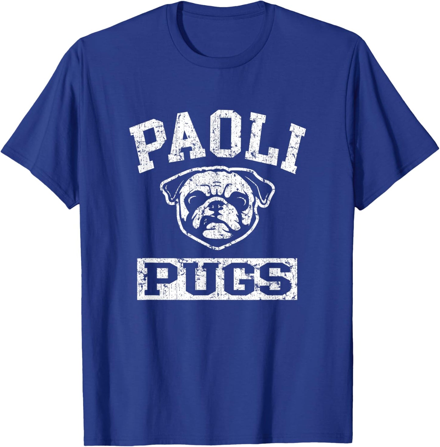 Paoli Pugs Vintage T-Shirt - T-Shirt | Royal