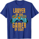 Lawyer By Day Gamer By Night - Gaming Lawyer T-Shirt - T-Shirt | Royal