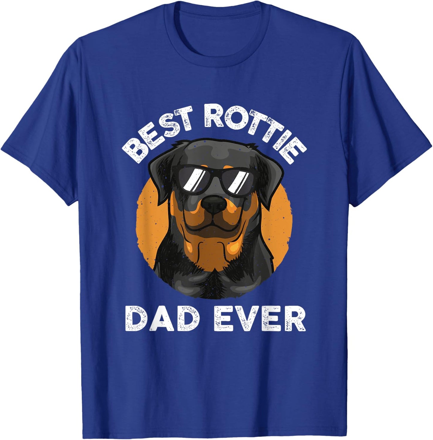 Funny Rottweiler Dad Design Grandpa Rottie Dad Quote T-Shirt - T-Shirt | Royal