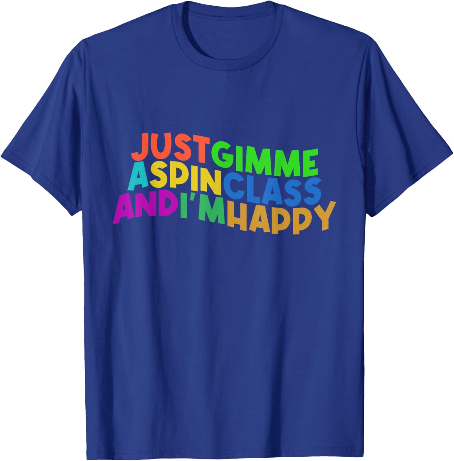 Spin Class Queen Funny Spinning Class Fitness Exercise T-Shirt - T-Shirt | Royal