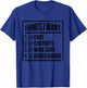 Things I Want Cars Parts and Garage Funny Car Guy T-Shirt - T-Shirt | Royal