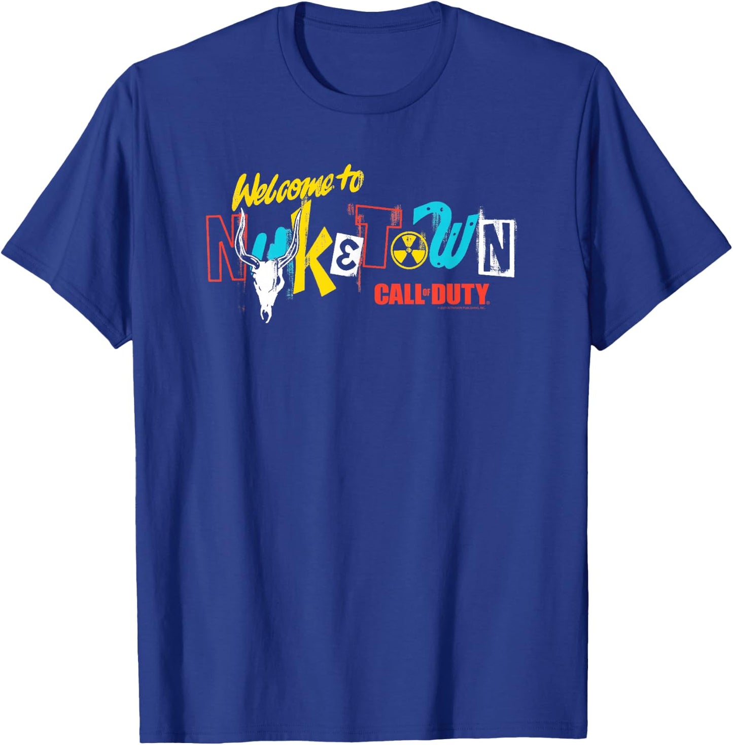 Call of Duty Welcome to Nuketown Gaming T-Shirt - T-Shirt | Royal