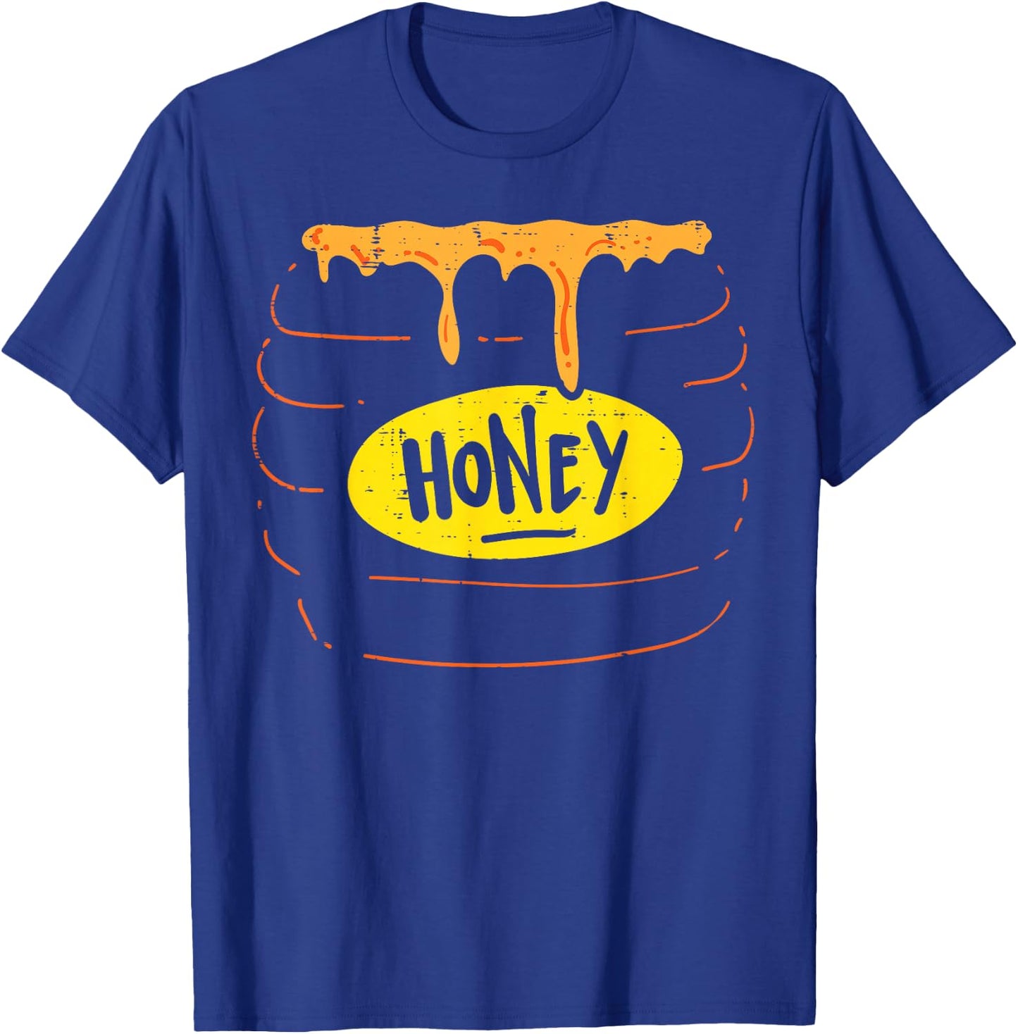 Honey Jar Pot Costume Funny Sweet Halloween Men Women Kids T-Shirt - T-Shirt | Royal