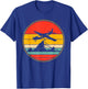 Airplane Over Mountains Design For Airplane Pilot T-Shirt - T-Shirt | Royal