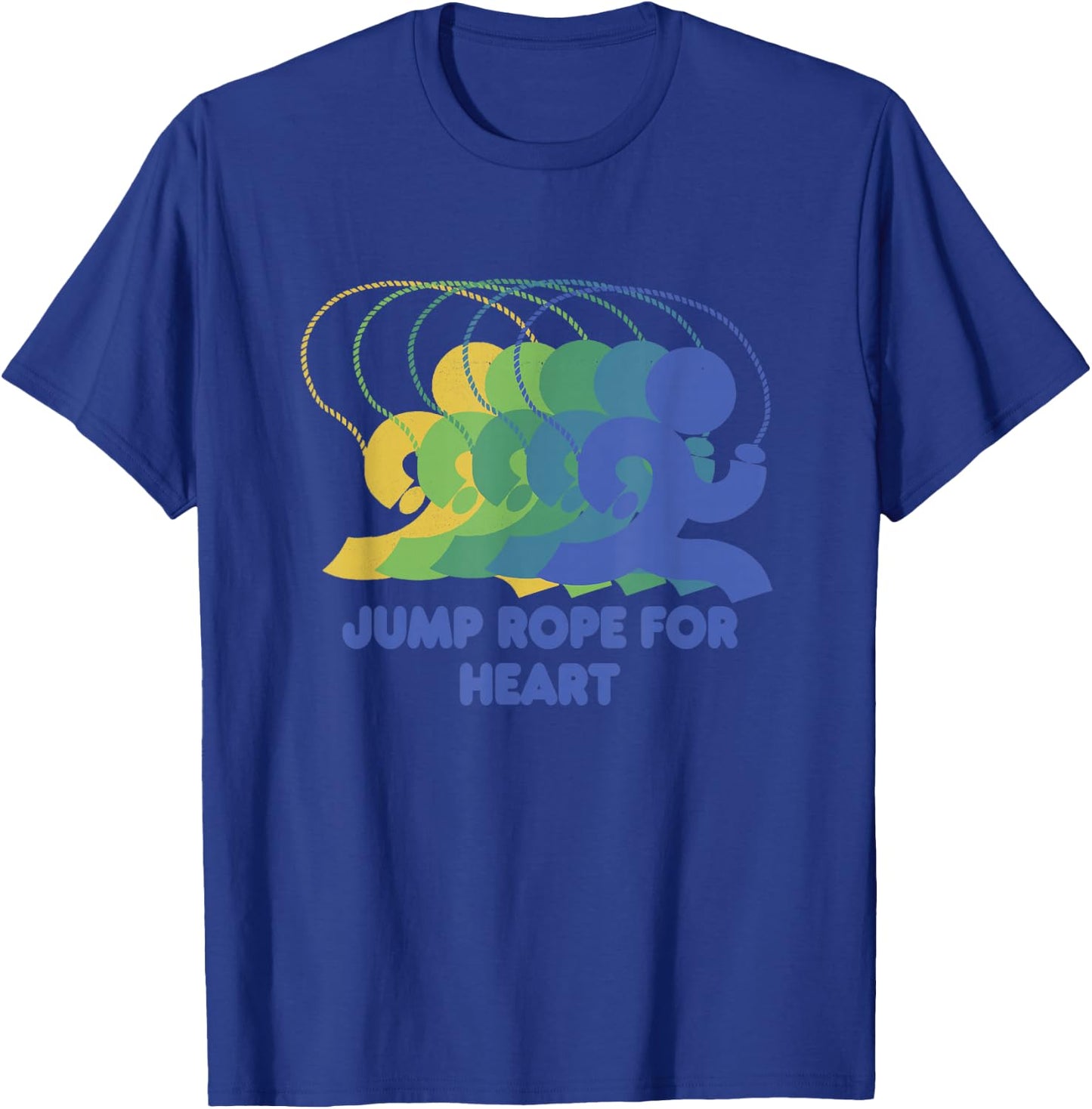 Jump Rope for heart T-Shirt - T-Shirt | Royal
