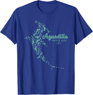JCombs: Aguadilla, Puerto Rico, Hammerhead Shark, Beach Women Kids T-Shirt - T-Shirt | Royal