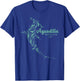 JCombs: Aguadilla, Puerto Rico, Hammerhead Shark, Beach Women Kids T-Shirt - T-Shirt | Royal