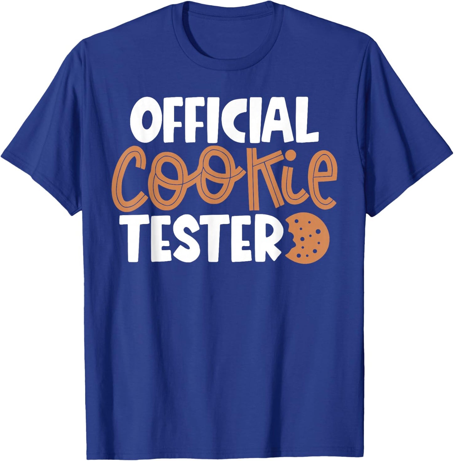 Official Cookie Tester Bakers Kids Toddler Xmas T-Shirt - T-Shirt | Royal