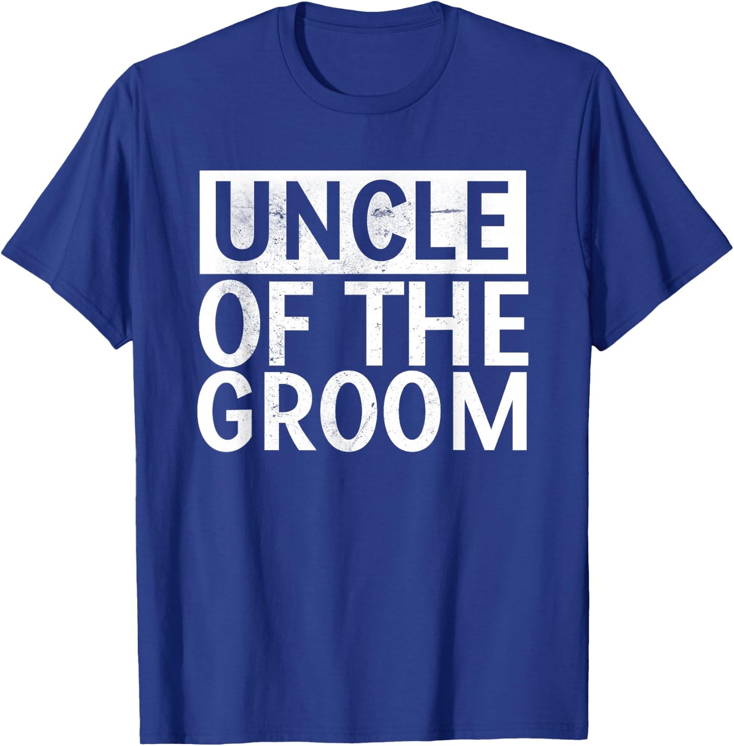 Uncle Of The Groom Shirt Gifts T-Shirt - T-Shirt | Royal
