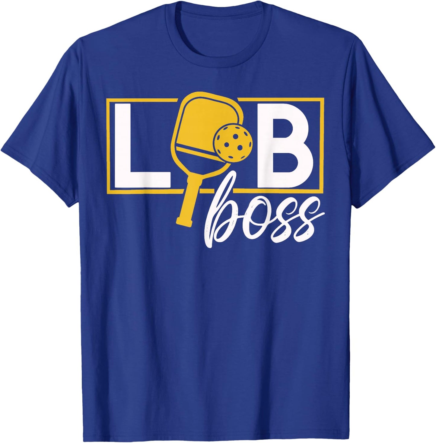 Lob Boss Pickeball T-Shirt - T-Shirt | Royal