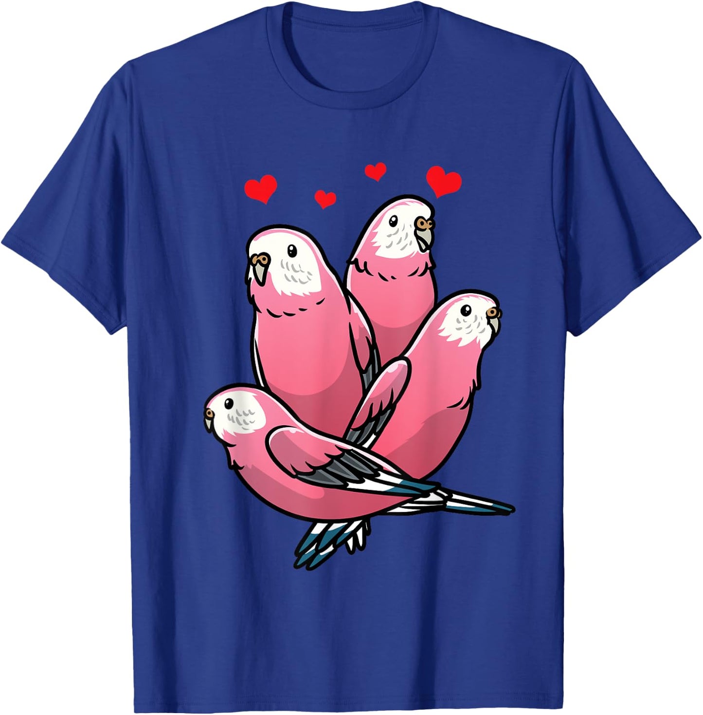 Bourke's parrot Bird Lover Parakeet T-Shirt - T-Shirt | Royal