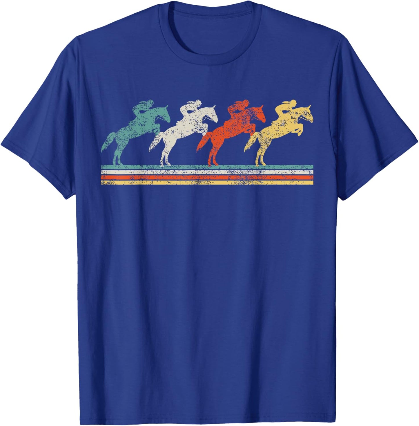 Jumping Horse T-Shirt - T-Shirt | Royal