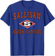 Sallisaw High School Black Diamonds C1 T-Shirt - T-Shirt | Royal