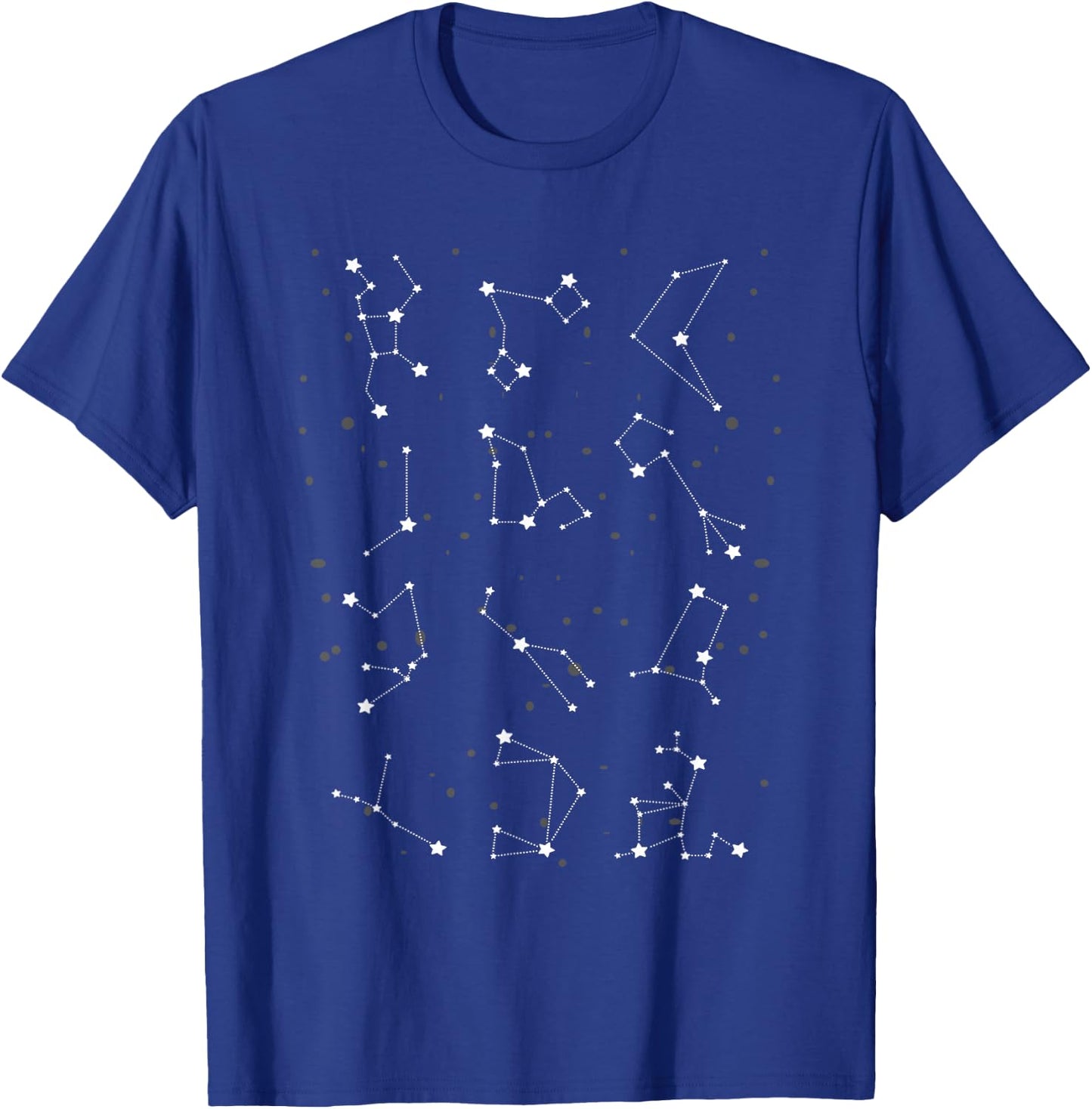 Galaxy Star Constellations Science Universe Space Astronomy T-Shirt - T-Shirt | Royal
