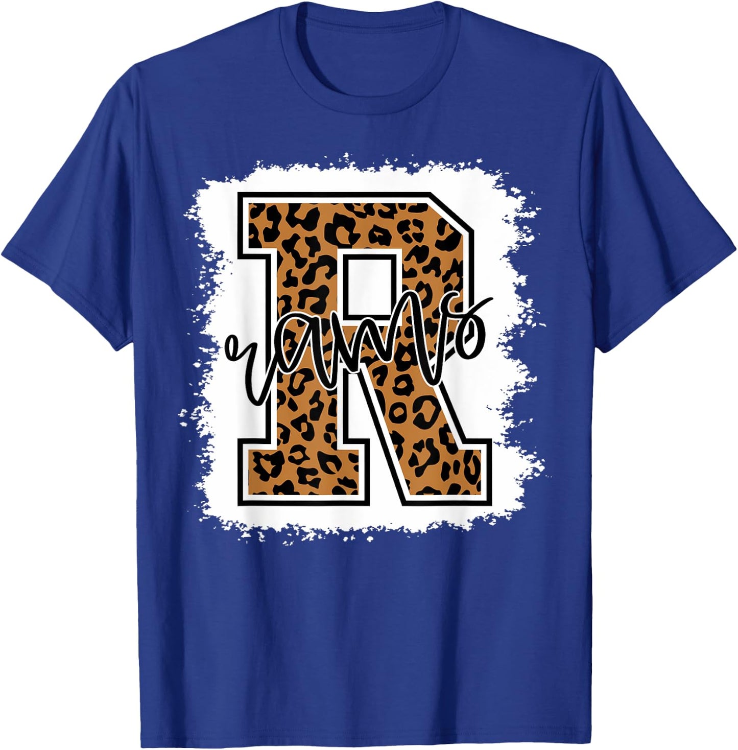 Rams School Sports Fan Team Spirit Mascot Gift T-Shirt - T-Shirt | Royal