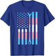 US America Flag Wrench Transgender Trans Pride LGBT Mechanic T-Shirt - T-Shirt | Royal