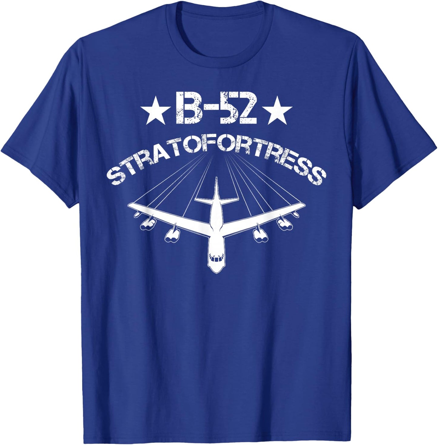 Cool B-52 Stratofortress | Funny US Bomber Air Force Gift T-Shirt - T-Shirt | Royal