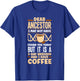 Genealogy Genealogist Ancestry Coffee Funny T-Shirt - T-Shirt | Royal