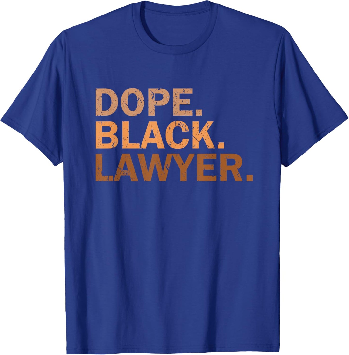 Dope Black Lawyer Melanin Black Month African Lawyer T-Shirt - T-Shirt | Royal