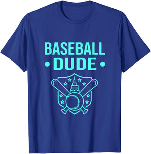 Perfect Baseball Dude Shirt Perfect Dude Merchandise Dude T-Shirt - T-Shirt | Royal