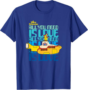 The Beatles - Yellow Submarine All You Need Is Love T-Shirt - T-Shirt | Royal