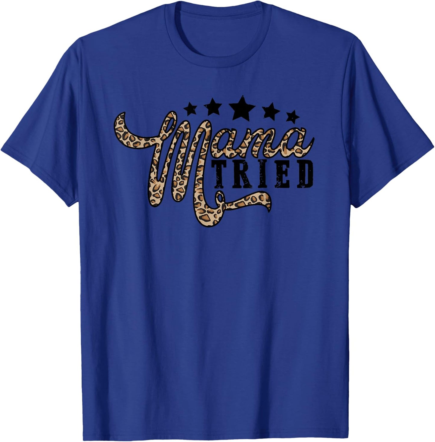 VINTAGE Mama Tried Country Outlaw Music T-Shirt - T-Shirt | Royal