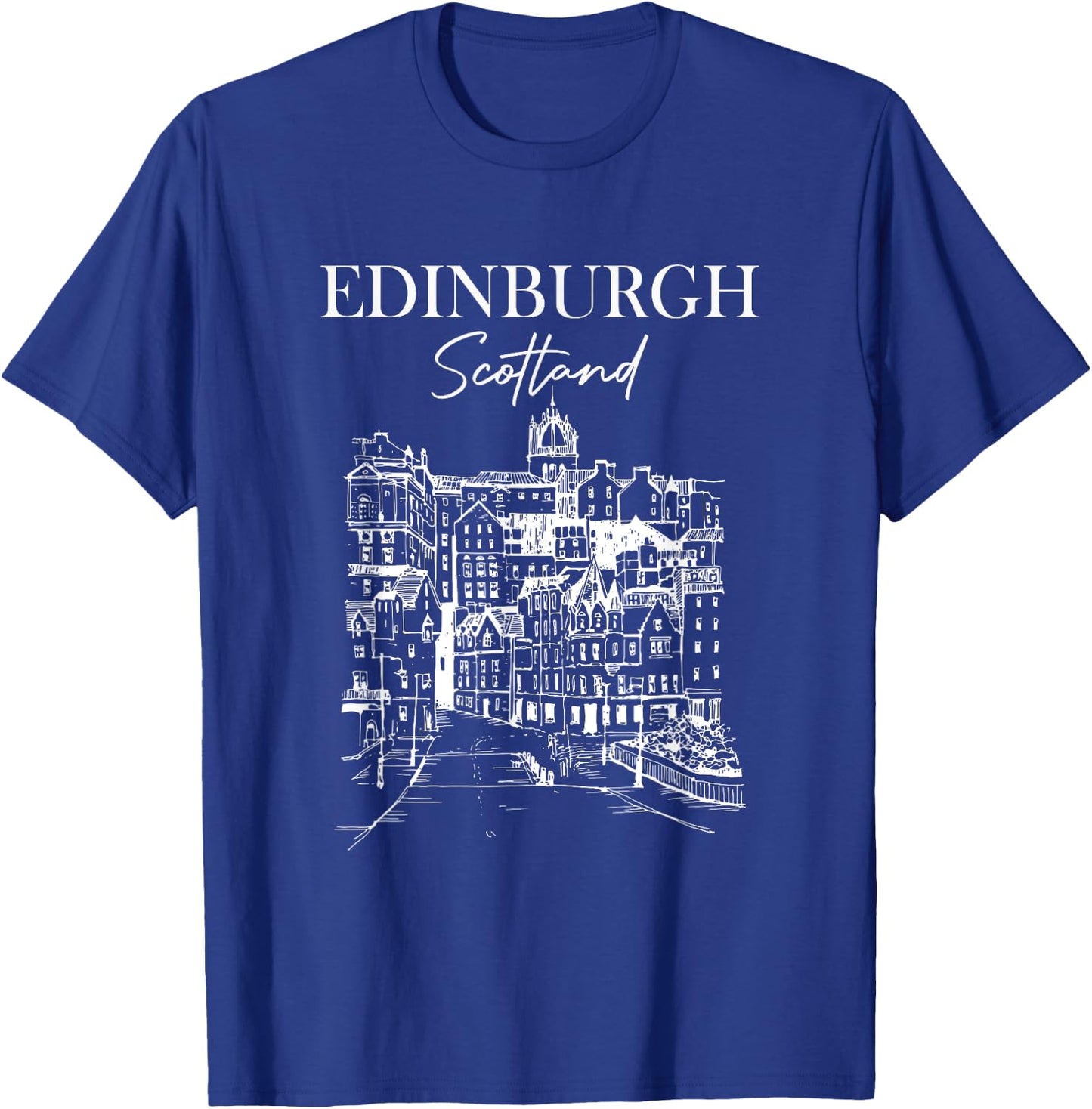 Edinburgh Scotland Traveling Edinburgh Travel Girls Trip T-Shirt - T-Shirt | Royal