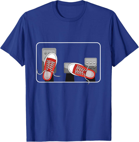 Three Pedals Manual Transmission Car T-Shirt - T-Shirt | Royal