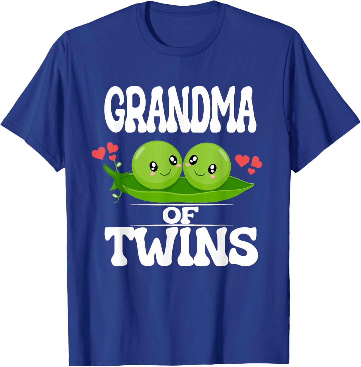 Grandma Of Twins Black Women's Classic Fit T-Shirt - T-Shirt | Royal