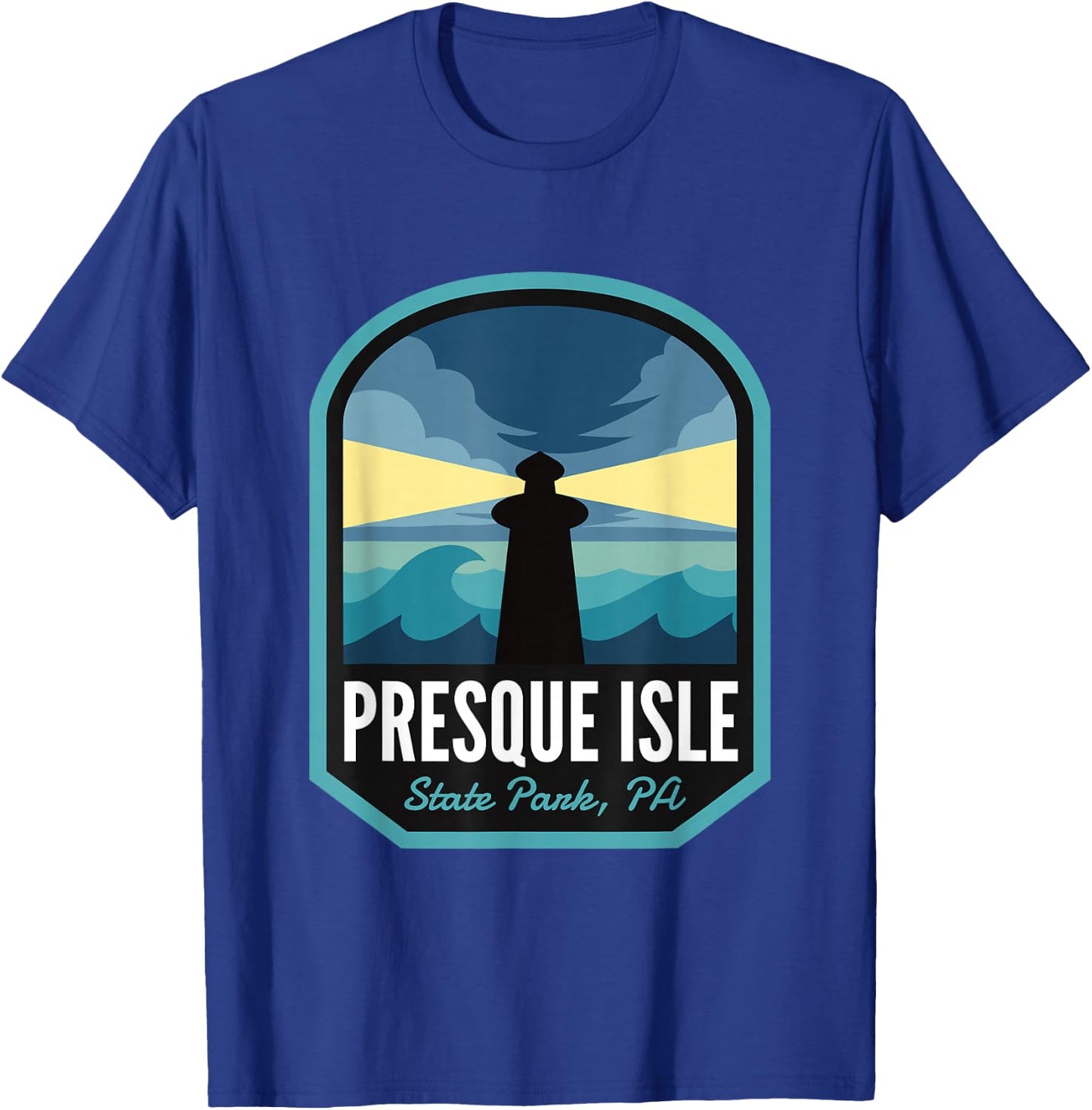 Presque Isle State Park Pennsylvania T-Shirt - T-Shirt | Royal