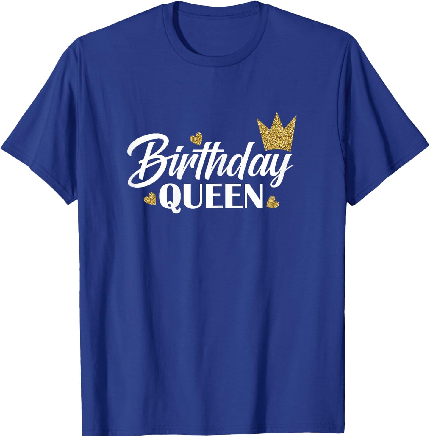 Birthday Queen , Black, Female X-Small T-Shirt - T-Shirt | Royal