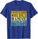 I'Don't Care Who Dies In A Movie As Long As The Dog Lives T-Shirt - T-Shirt | Royal