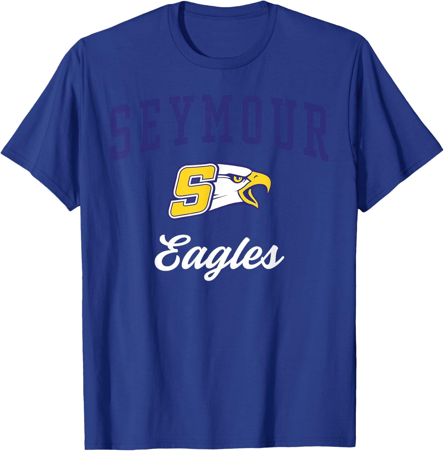 Seymour High School Eagles T-Shirt - T-Shirt | Royal