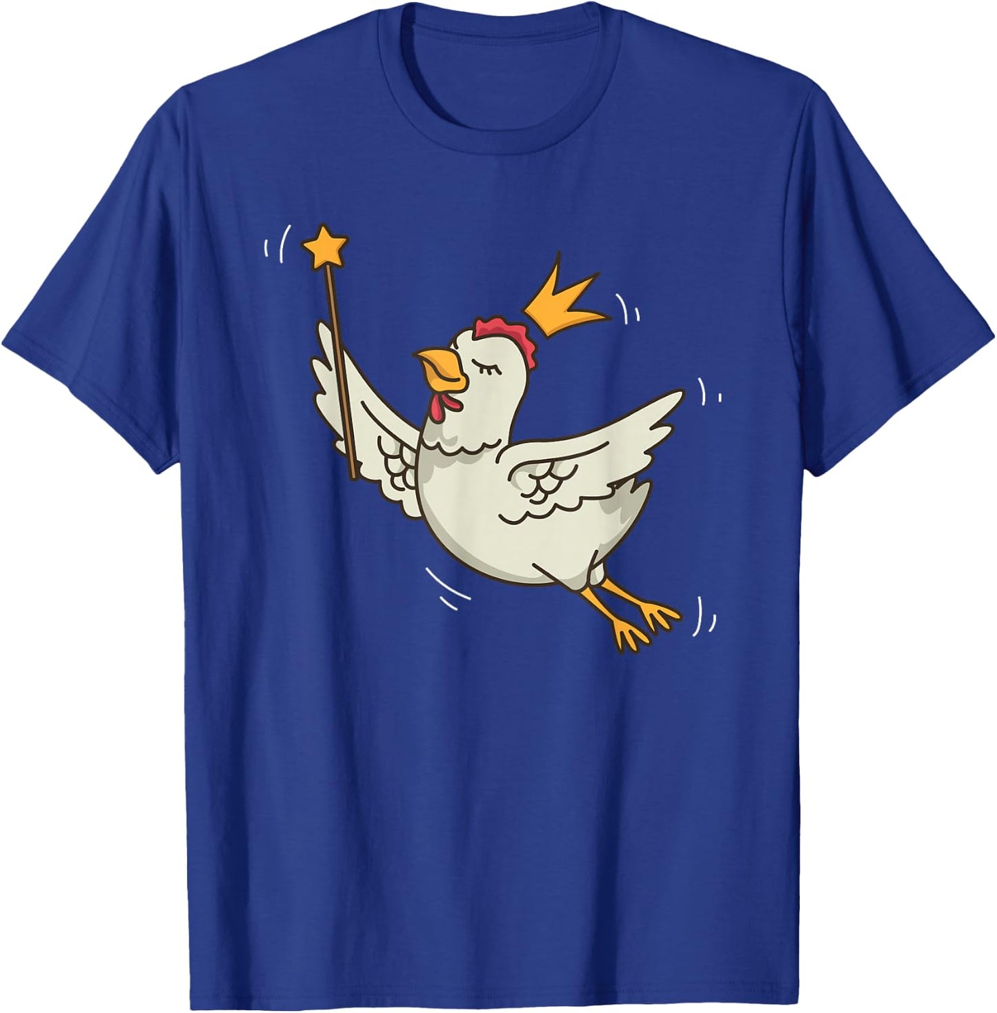 Fairy Chicken Farmer Mystical Farm Chicken Fairy Lover T-Shirt - T-Shirt | Royal