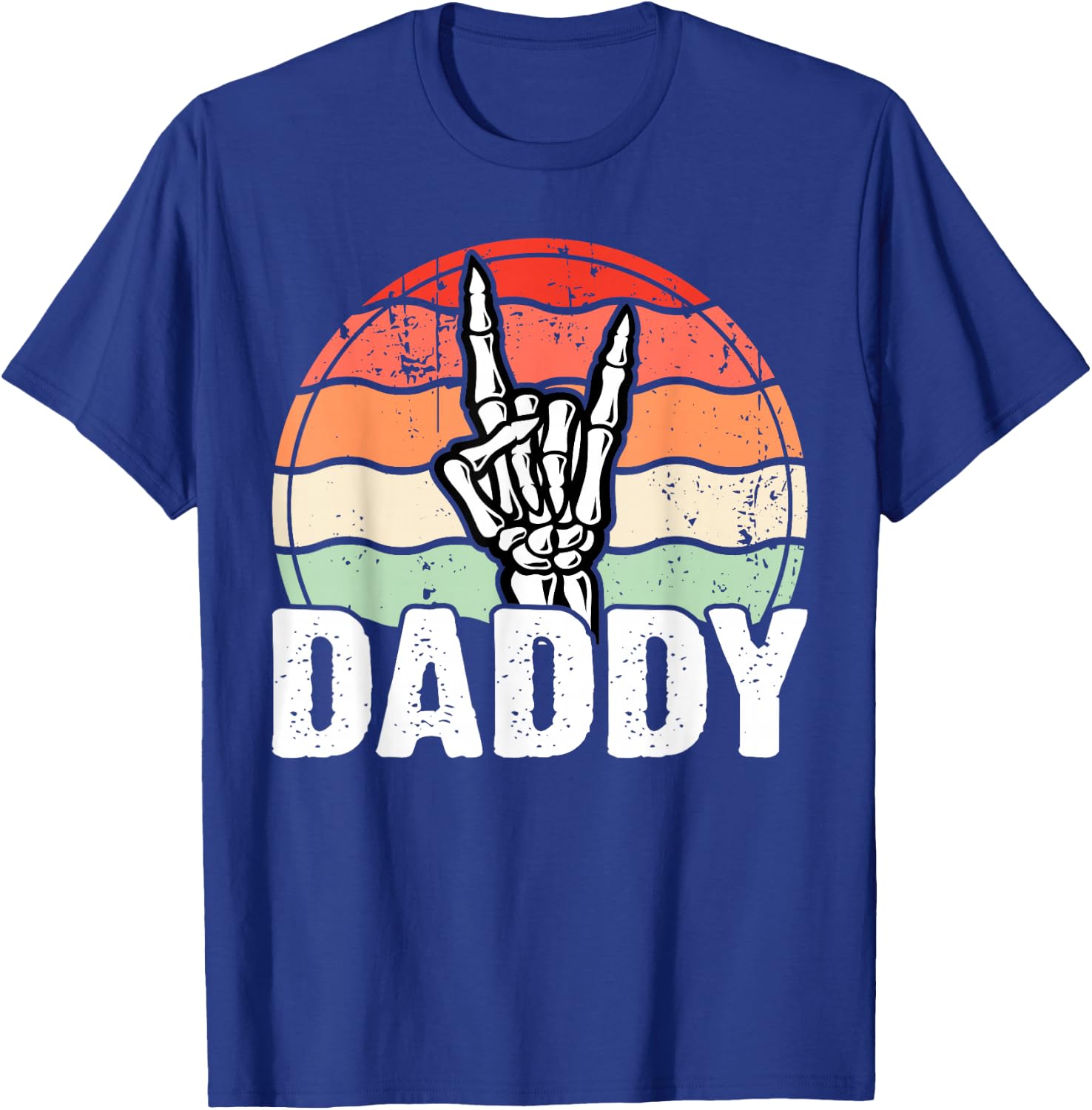 Daddy Of The Bad Two the Bone Birthday 2 Years Old Birthday T-Shirt - T-Shirt | Royal