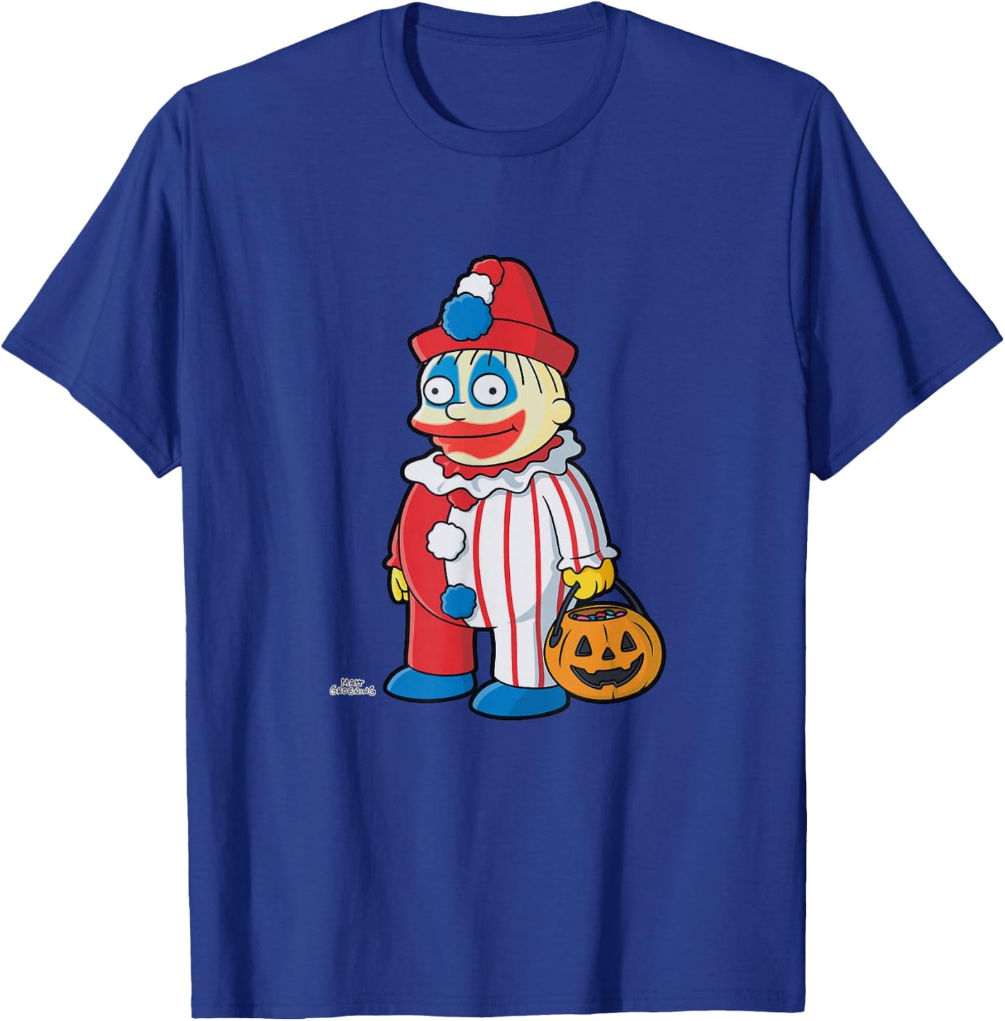 The Simpsons Ralph Clown Treehouse of Horror Halloween T-Shirt - T-Shirt | Royal