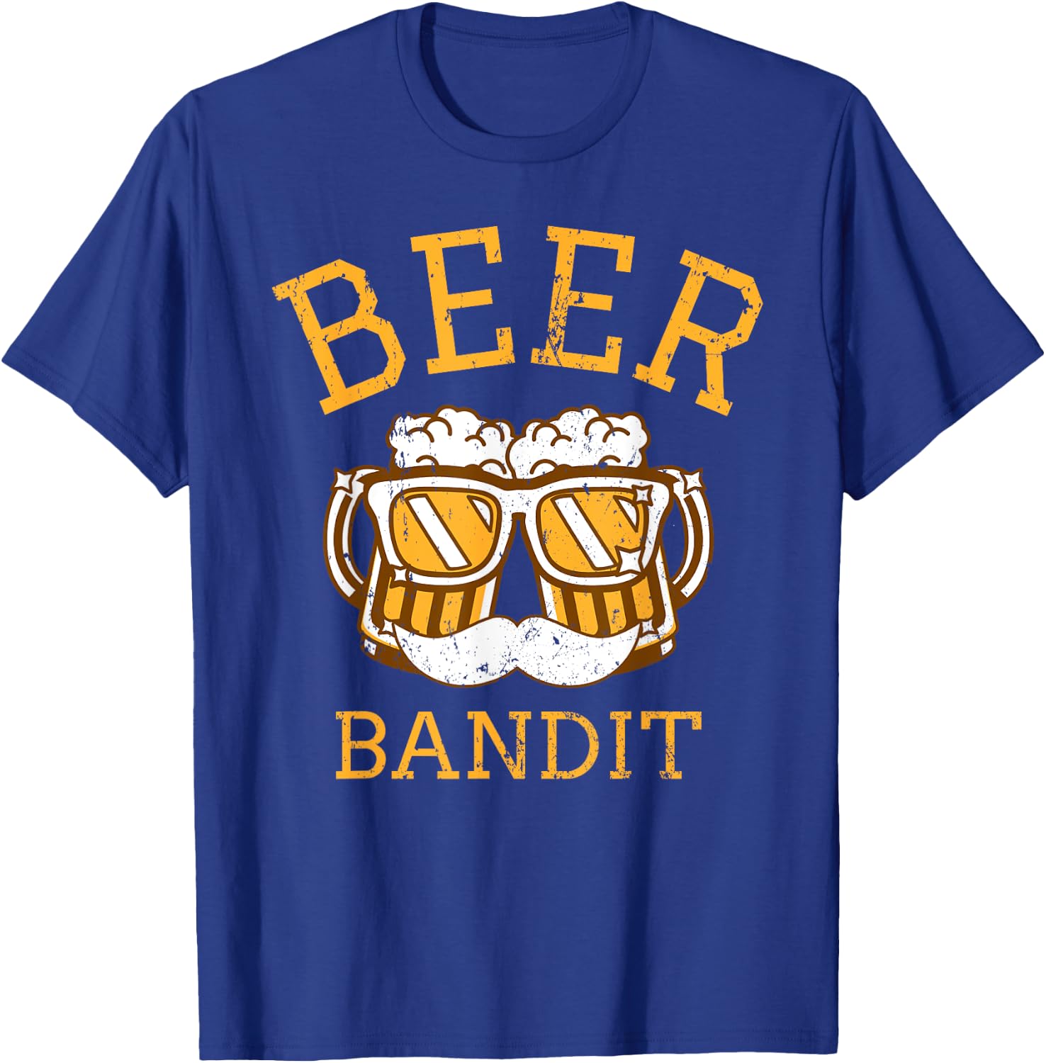 The Beer Bandit - Funny Beer Drinking T-Shirt - T-Shirt | Royal