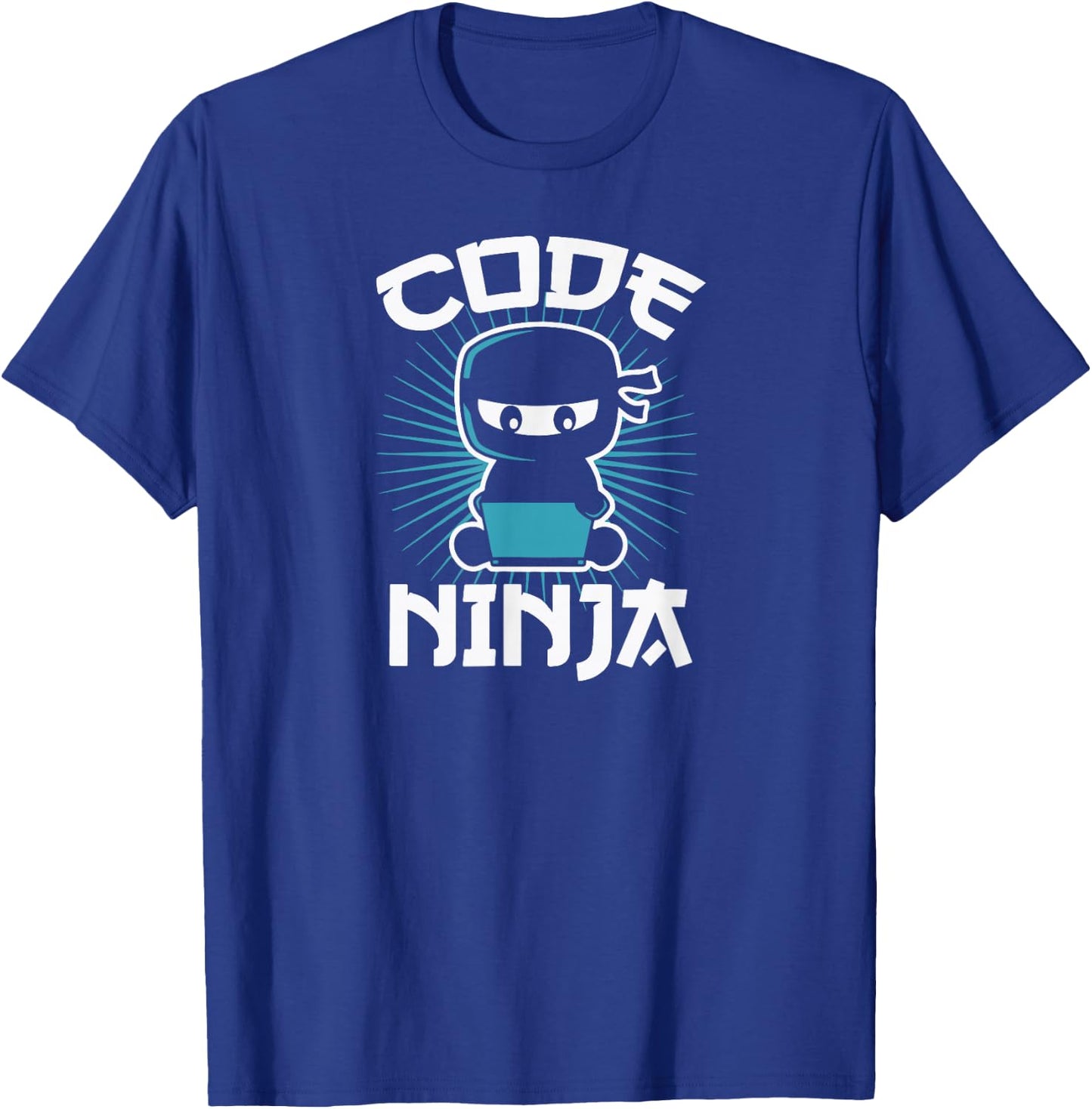 Code Ninja Programmer Coder Computer Programming Coding T-Shirt - T-Shirt | Royal