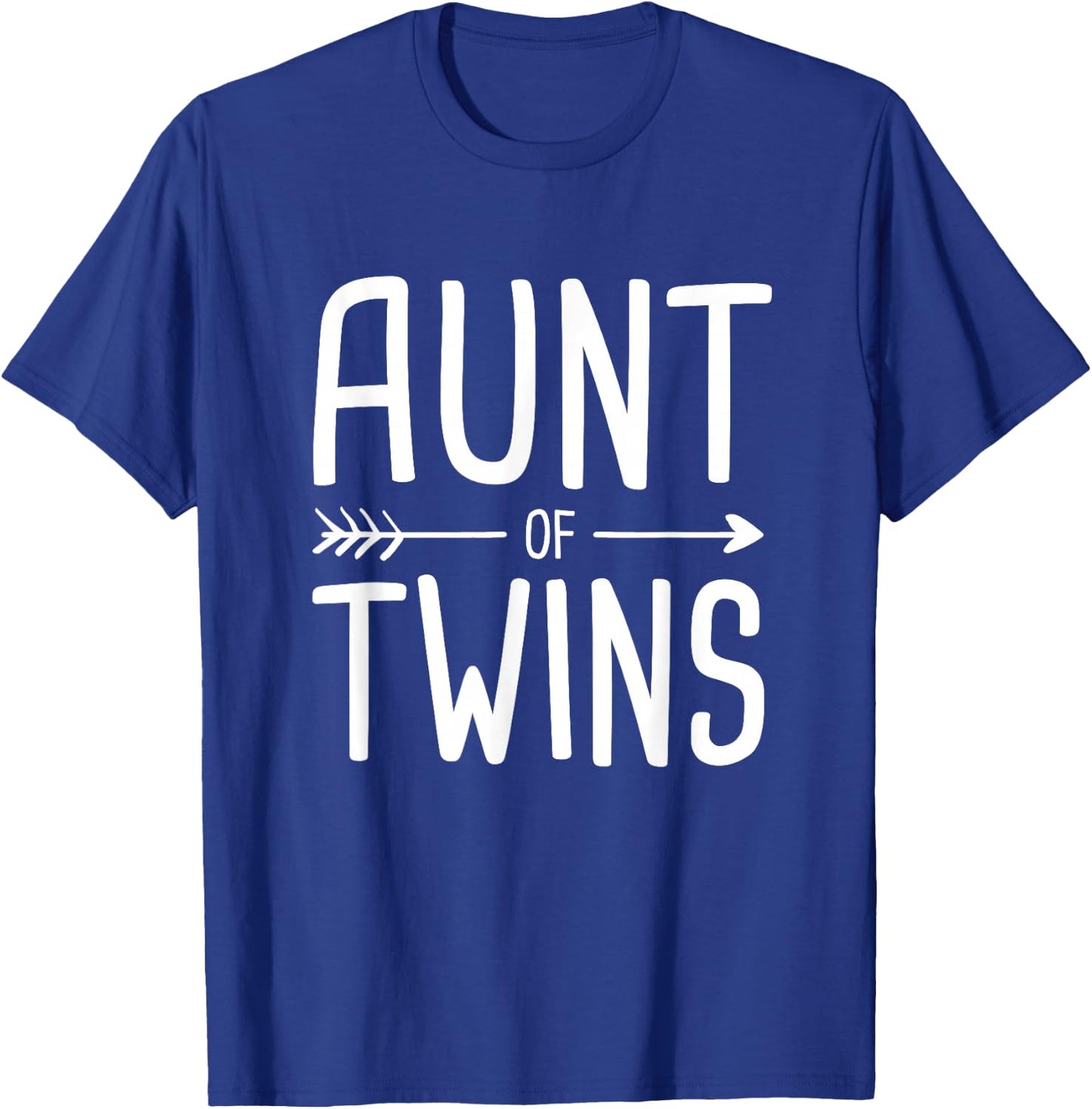 Aunt of Twins T-Shirt - T-Shirt | Royal