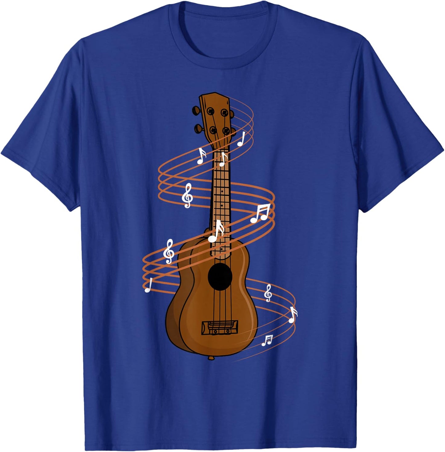 Ukulele Four String Instrument T-Shirt - T-Shirt | Royal