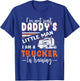 Kids Not Just Daddy's Little Man I'm A Trucker In Training T-Shirt - T-Shirt | Royal