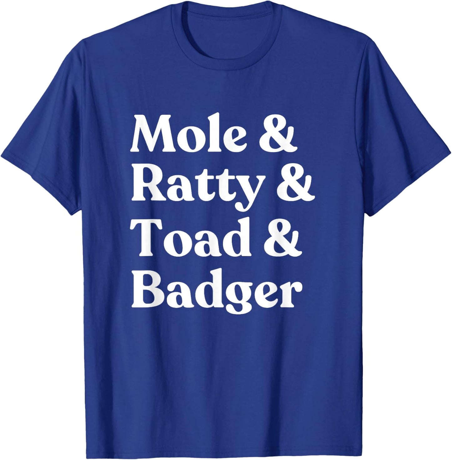 Wind in the Willows Character T-Shirt - T-Shirt | Royal