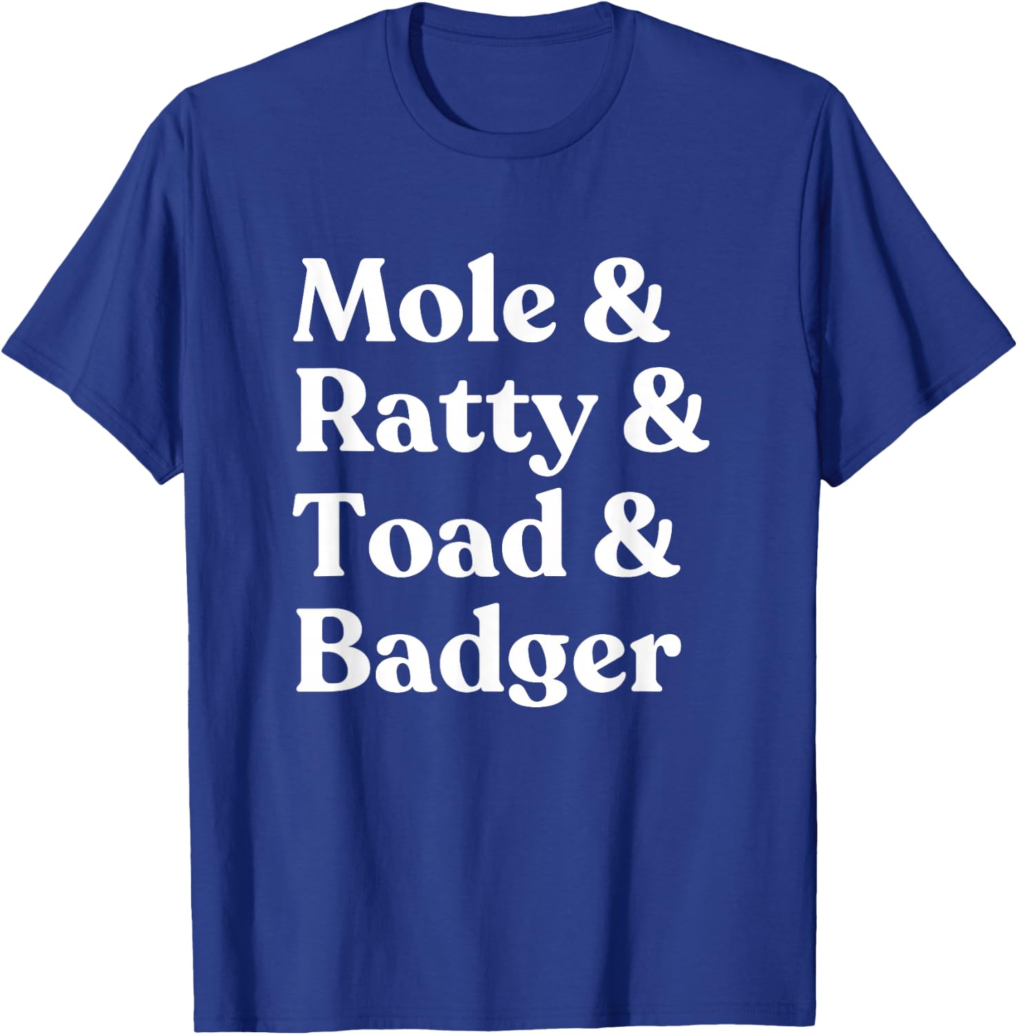 Wind in the Willows Character T-Shirt - T-Shirt | Royal